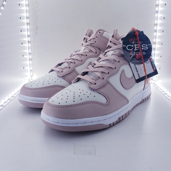 Nike Dunk High PINK OXFORD (WOMEN'S) - Picture 3 of 16